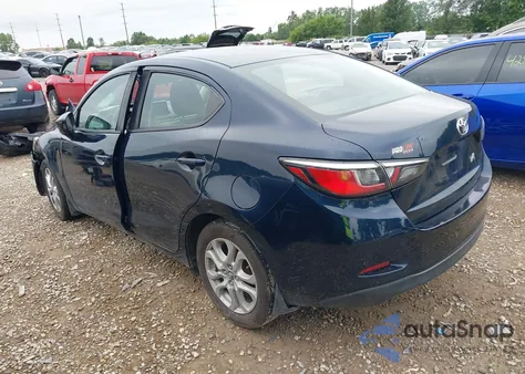 2017 Toyota Yaris Ia from USA, damaged, VIN 3MYDLBYV3HY180548